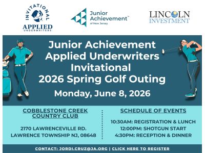 View the details for Junior Achievement Applied Underwriters Invitational 2026 Spring Golf Outing