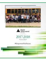 2017-2018 JA of New Jersey Annual Report cover