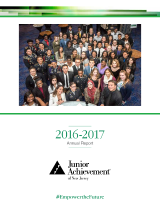 2016-2017 JA of New Jersey Annual Report cover