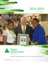 2014-2015 JA of New Jersey Annual Report cover