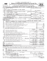 2015 JA of New Jersey Form 990 cover