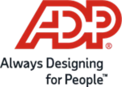 Logo for sponsor ADP