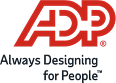 Logo for sponsor ADP